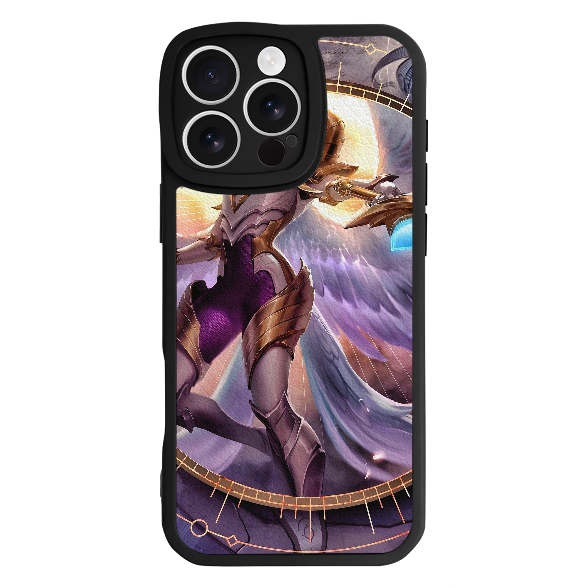 リーグ・オブ・レジェンド League of Legends LOL 【iPhone 16シリーズ対応】シリコンスマホケース（レザー調） 材質：シリコン